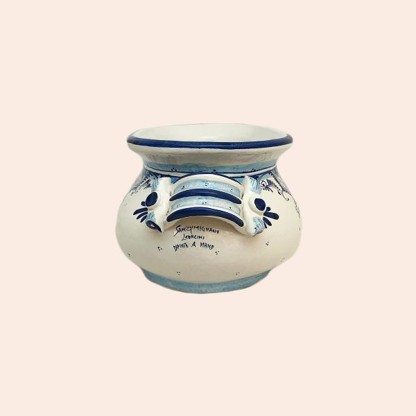 FR211D55 - Vasca castagna dec. fruttina l. 55cm. x 17h. x 22largh.
